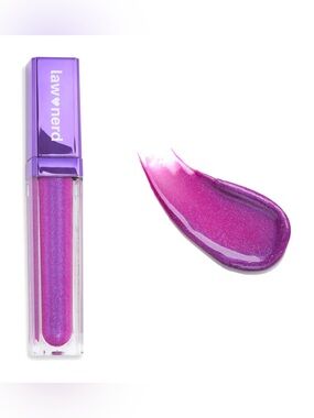 Gerard Cosmetics x Emily Baker Law Nerd Light Up Lip Gloss in Hearsay